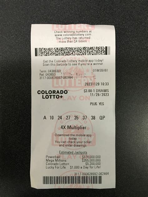 Colorado Lotto+ .